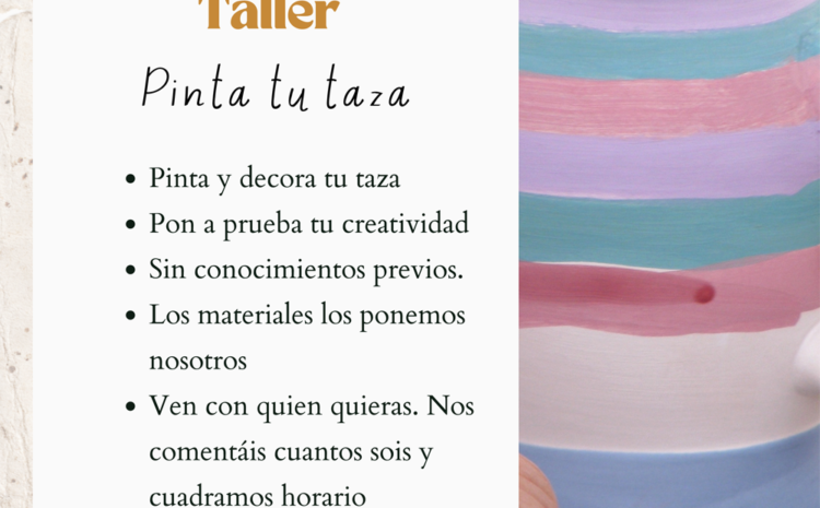 Taller Pinta tu TAZA