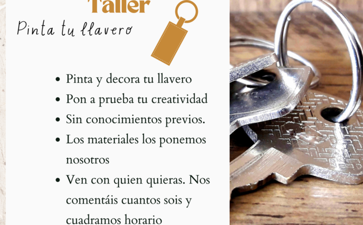 Taller pinta tu llavero